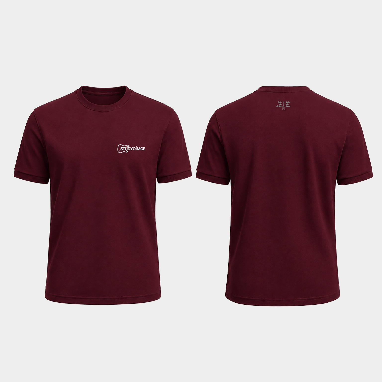 Stüdyoİmge Tişört (küçük logo) - Görsel 2