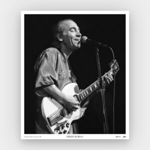 Erkin Koray foto poster (fotoğraf: Orhan Cem Çetin)