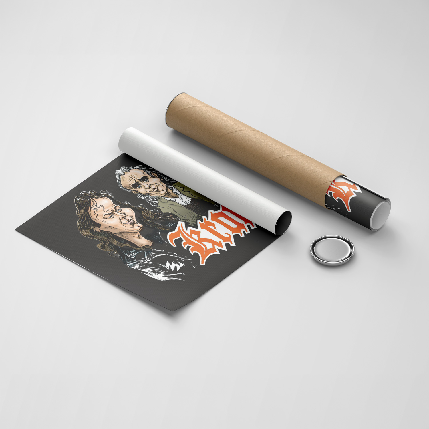 Kramp çizgi poster (çizim: Aptulika) - Görsel 2